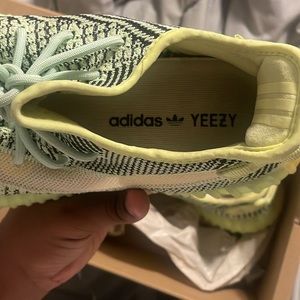 Green Yeezys